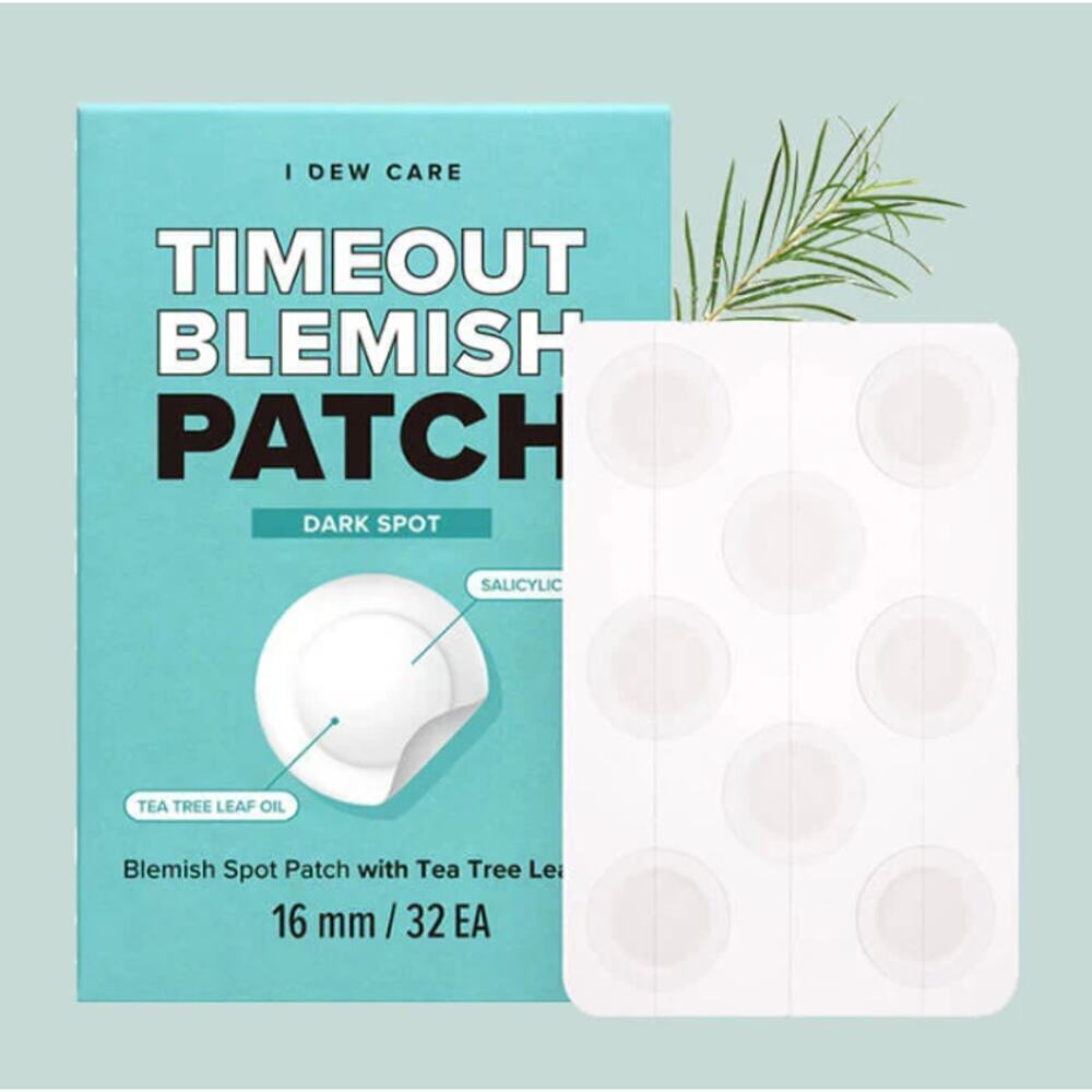 I Dew Care Timeout Blemish Acne Pimple Patch Dark Spot with Tea Tree Leaf Oil